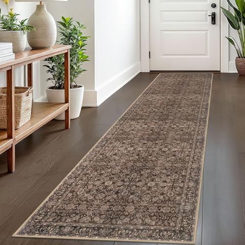 2x8 Washable Runner Rug, Non Slip Soft Area Rug for Hallway Kitchen