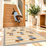 Waterproof 3x5 Small Area Rug Non Slip for Dogs Joint-Friendly Dachshund