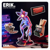 Grupo Erik Stranger Things Demogorgon Figure Lamp - Red LED Light - USB & Battery Powered - Official Netflix Merchandise