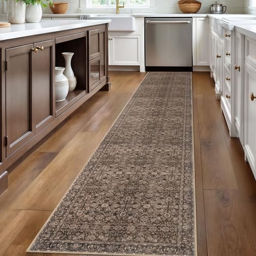 2x12 Washable Runner Rug Non Slip Soft Area Rug for Hallway Kitchen
