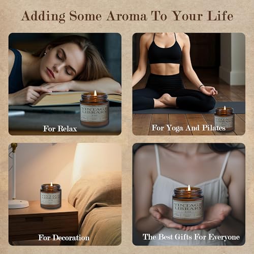 Book Lover Candles, Book Lovers Gift Ideas 4oz