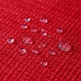Artscope Outdoor Waterproof Throw Pillow Covers 16x16 Inch Decorative Linen Outdoor Pillows Cushion Case for Patio Couch Sofa - Red