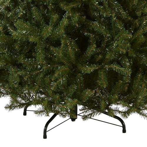 National Tree Company 6 ft Unlit Dunhill Fir Artificial Full Christmas Tree, 1,430 Tips, Includes Stand, Green