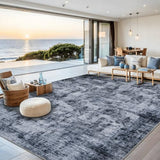 10x14 Area Rugs Washable Modern Abstract Living Room Bedroom Rug