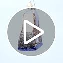 Old World Christmas Golden Gate Bridge Glass Blown Ornament for Christmas Tree, Handcrafted Holiday Decoration, Landmark Collection