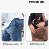 1 pc Travel Mini Portable Headphone Case Coin Purse Storage Box Jewelry Accessory Box