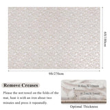 6x9 Area Rug for Living Room, Beige White Throw Carpet for Bedroom