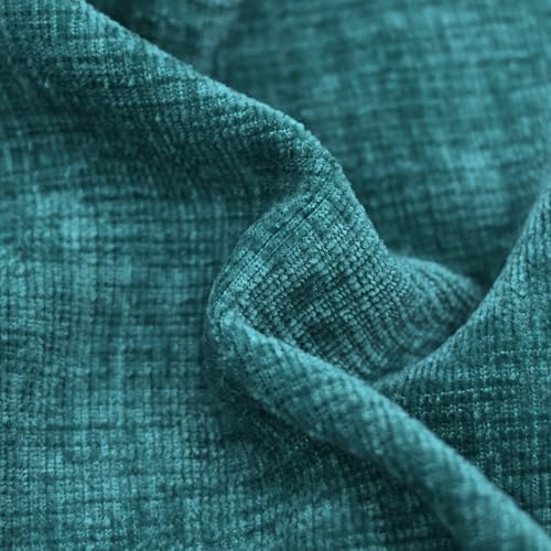 CaliTime Decorative Couch Throw Pillow Covers 26 X 26 Inches Teal