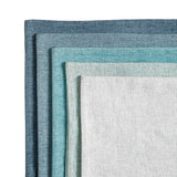 Jepeak 24x24 Inch Decorative Chenille Throw Pillow Covers, Pack of 2 Cozy Concise Pillow Cases Soft Farmhouse Modern Square Cushion Covers for Sofa Couch Bed Living Room Home Decor, Steelblue