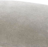 Livabliss x Galey Alix Karling Modern Throw Pillow, 13" L x 20" W, Taupe