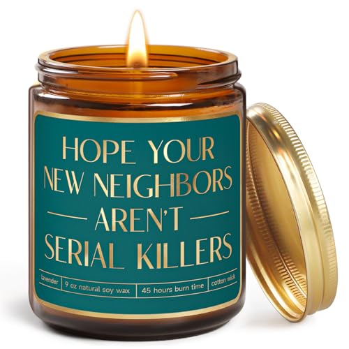 House Warming Gifts New Home,Housewarming Gift,House Warming Gifts for New House,New Home Gift for Homeowner,Funny Housewarming Candle for Neighbor,Couple,Friend,Sister,Women,Men