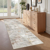 2x5 Rug Runners for Hallways Non Slip,Kitchen Rugs,Green