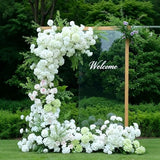 100 Pcs Faux White Hydrangea Artificial Flowers Bulk, Fake Silk Hydrangea Flowers Heads with Stems for Wedding Decorations Garden Party Baby Shower Porch Home Decor Table Centerpieces