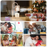 TOACSUCP Candle Warmer Lamp with 3 Bulbs, Adjustable Height Dimmable Candle Warmer with Timer, Compatible with Large Jar Candles, Candle Lamp with Charming Gift Box for Her/Him