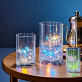 36pcs Glass Vase Cylinder for Centerpieces 4,4.7,6Inch Tall Small Flower Glass Clear Home Decor Centerpiece Table Flower Vase Decorations for Wedding＆Holiday