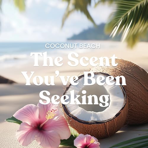 Yankee Candle Coconut Beach Scented Candle, 20oz Large Tumbler