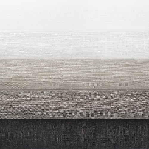 Kincmo Motorized Blinds with Remote, Light Filtering Roller Shades Work with Apple Homekit,Alexa,Google Home, Custom Electric Blinds with App,Voice Control (50% 60% 70% 75% Blackout Fabric Samples)