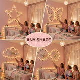 Teen Girl Gifts Trendy Stuff: Aesthetic 40Ft 120LED Hanging Picture Fairy Lights with 50 Clips - 8 Modes & Timer, Waterproof - Trendy Teenager Girl Gift for Birthday Christmas, Dorm Bedroom Wall Décor