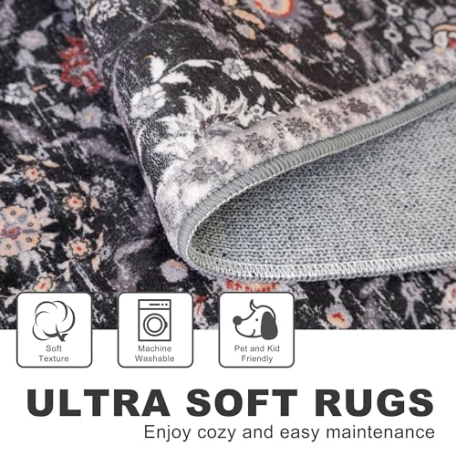 2x3 Small Washable Area Rug Entryway Doormat Indoor Kitchen Runner