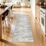 Washable Runners for Hallway 2x6 Runner Rug,Ultra-Thin Kitchen Runner Rugs,Non-Slip Backing Entryway Rug Runner,Abstract Carpet for Hallways,Bedroom,Dining,Laundry Room