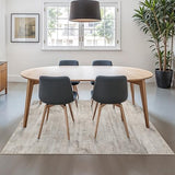 Area Rugs 4x6 for Living Room - Washable Modern Abstract Bedroom Rugs with Non Slip Rubber Backing Indoor Low Pile Carpet for Kitchen Office Nursery Home Decor Floor Mat for Bathroom 4x6 Beige