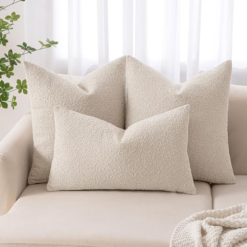 MIULEE Throw Pillow Insert with Decorative Throw Pillow Cover