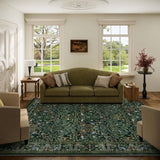 Washable Area Rugs for Living Room: 5x7 Rug Stain Resistant Non Slip Low Pile Lightweight Soft Carpets Rugs for Bedroom Kitchen Dining Room Nursery Kids Room Farmhouse Home Office Indoor