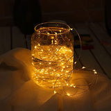 3 Pack USB Fairy Lights USB Powered String Lights Warm Yellow 2 Meters 20 lamp Beads Led Christmas Lights Fairy String Lights led Light String (Warm Yellow)