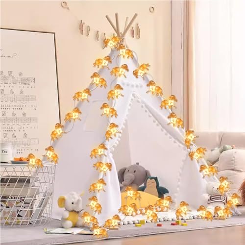 Fairy Pony String Lights Unique Decorative Light Horse Gifts for Girls Cute Lights 20LEDs 8ft Battery Operated for Birthday Horse Lover Xmas Thanksgiving Decor