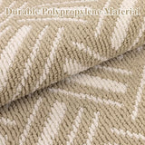 Washable Hallway Runner Rug 2x6',Non-Slip Kitchen Runner, Beige