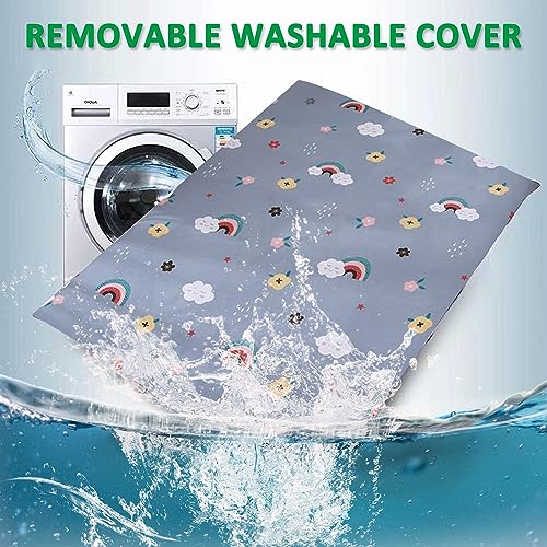 Cover for Traditional Japanese Floor Futon Mattres,Futon Protective Cover Skin Friendly Cotton Futon Slipcover with Zipper,Sleeping Mat Protector Washable,Car,100x190cm/39x75