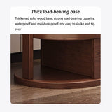 Full Length Mirror, Solid Wood Hanger Floor Hanger Home Bedroom Cabinet Hanger Hanger Integrated Entrance Living Room Clothes Hanger with Mirror, Bedroom Furniture (Color : 80)