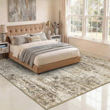 10x14 Area Rugs Washable Modern Abstract Living Room Bedroom Rug
