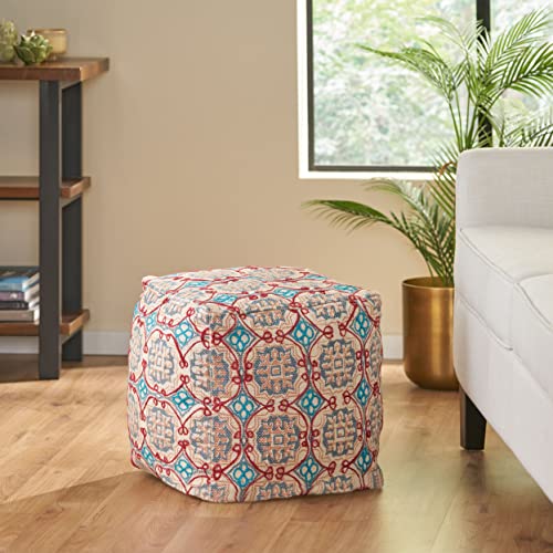 Christopher Knight Home Pouf, Multi