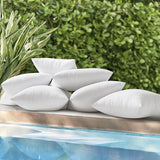 MIULEE 12x20 Inch Outdoor Pillow Insert Waterproof Decorative Throw Pillow Insert, Rectangle Lumbar Garden Pillow Form for Patio Sofa Couch