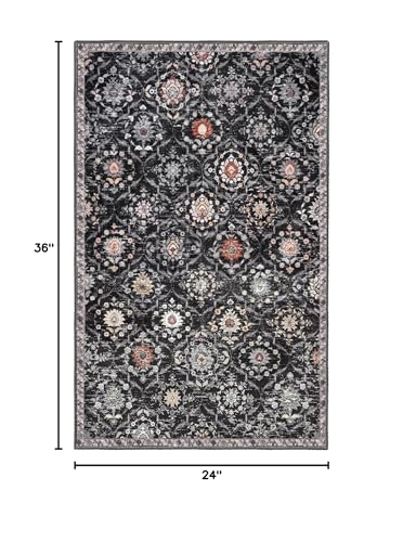 2x3 Small Washable Area Rug Entryway Doormat Indoor Kitchen Runner