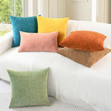 CaliTime Fall Decorative Throw Pillow Covers 26 X 16 Inches Burnt Orange