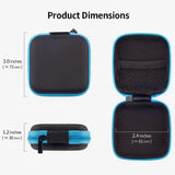 1 pc Travel Mini Portable Headphone Case Coin Purse Storage Box Jewelry Accessory Box