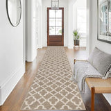 Runner Rug for Hallway 2'8" x 12' Non Slip Kitchen Runners Beige