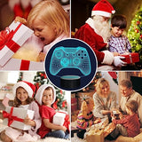 Attivolife Gamepad 3D Illusion Lamp with Remote Control + 16 Color Changing, Game Glowing Water Bottle 14 OZ BPA Free, Best Gift for Boy Men