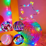 8 Pack Fairy Lights Battery Operated, 7ft 20 LED 3 Modes Speed Twinkle Mini String Lights Waterproof Silver Wire Firefly Starry Lights for Mason Jars Wedding Party Christmas Easter Decorations