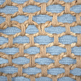 Boho Living Jada Decorative Throw, (1) 12" x 20" Pillow Cover, Light Blue