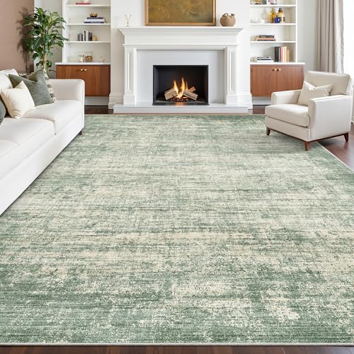 8x10 Area Rugs for Living Room, Non Slip Backing Washable Rug