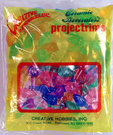 Creative Hobbies Ceramic Christmas Tree Replacement Lights, Medium Twist Light Ornaments, Multi Colors, 144 Piece Pack