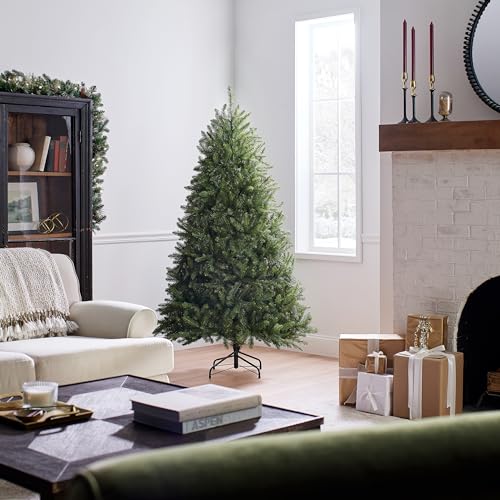 National Tree Company 6 ft Unlit Dunhill Fir Artificial Full Christmas Tree, 1,430 Tips, Includes Stand, Green