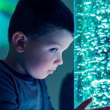 4FT Sensory Fish Bubble Tube Lamp – Soothing Aquarium Night Light for Calming Autism & ADHD, Stress Relief for Kids, Adults, Relaxing Home Décor