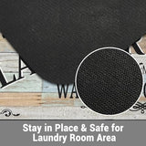 Non Slip Laundry Room Rug - Farmhouse Kitchen Floor Mat -Laundry Room Rug- Runner Decor -Washable Floor Carpet for Washroom Mudroom Kitchen Bathroom Hallway-20 x48
