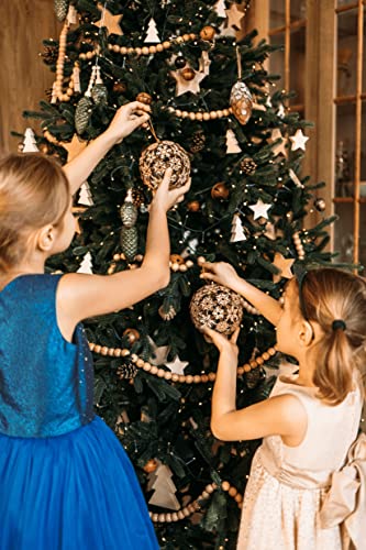 Wood Trick Christmas Ball 3D Wooden Puzzles for Adults to Build - Great Christmas Decor - Store Your Gifts - 5x4.7 in - Wooden Model Kits for Adults