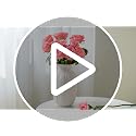 Lvases 10in Wheat Textured White Ceramic Flowers Vase Modern Home Decor | Unique Large Flower Vase, Rustic Decor for Living Room, Entryway Shelf Centerpiece & Office Floral Display ( Matte White )