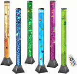 4FT Sensory Fish Bubble Tube Lamp – Soothing Aquarium Night Light for Calming Autism & ADHD, Stress Relief for Kids, Adults, Relaxing Home Décor